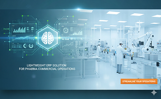 Lightweight ERP specific solution for Pharma Commercial Operations
